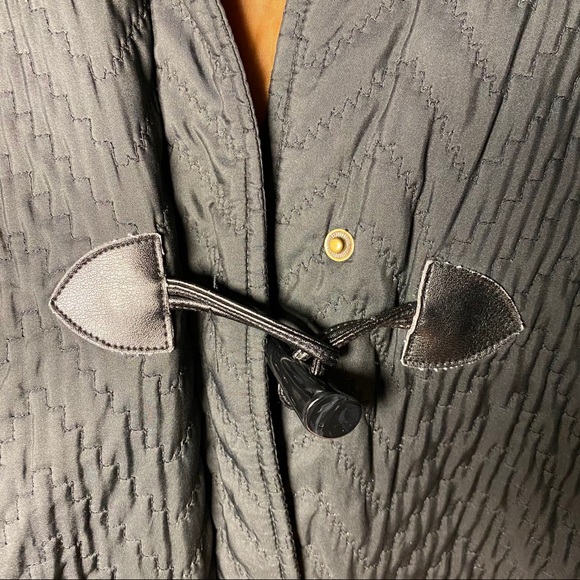 Black Quilted Jacket - Picture 3 of 5